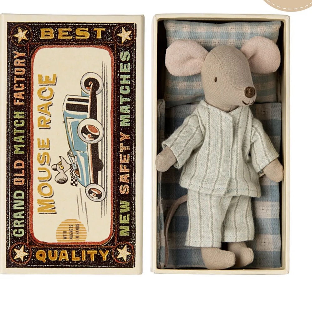 Maileg Big Brother in Matchbox